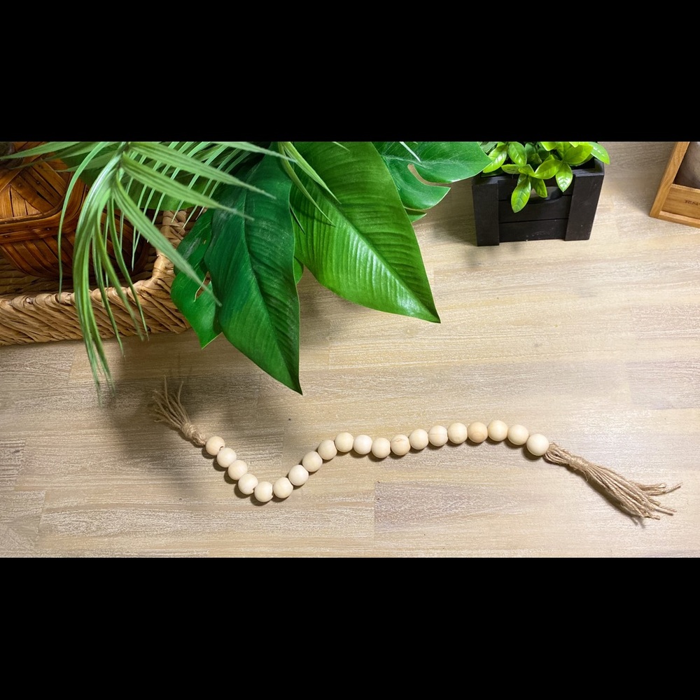 🌵Handmade boho bead garland